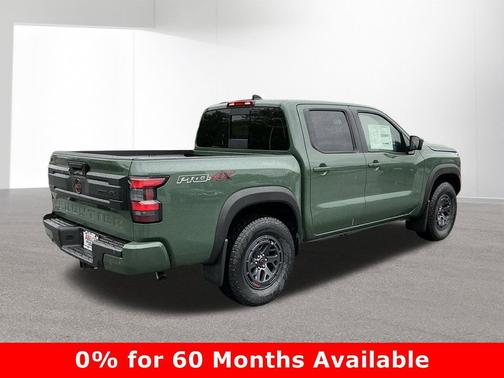 Tactical Green Metallic 2026 Nissan Frontier PRO-4X