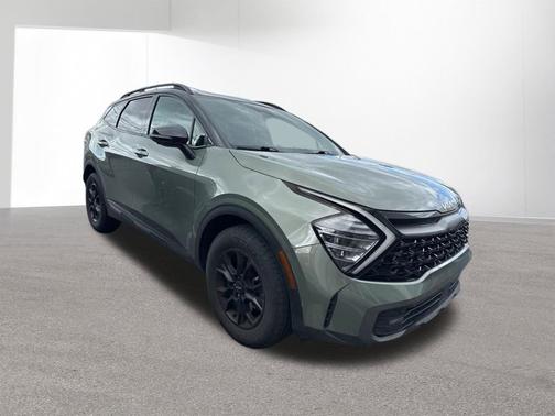 Jungle Green/Ebony Black Roof 2023 Kia Sportage S