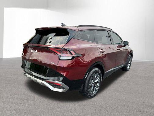Dawning Red 2023 Kia Sportage Hybrid SX-Prestige