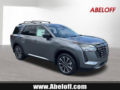 Gun Metallic 2026 Nissan Pathfinder Platinum