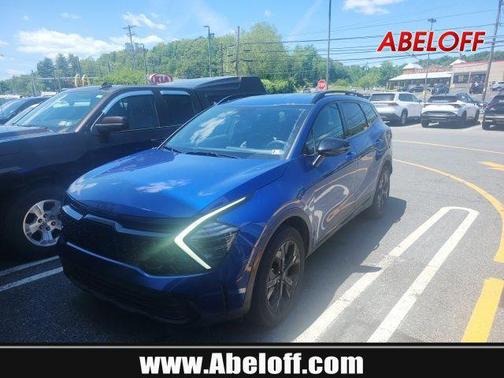 Sapphire Blue 2025 Kia Sportage X-Line