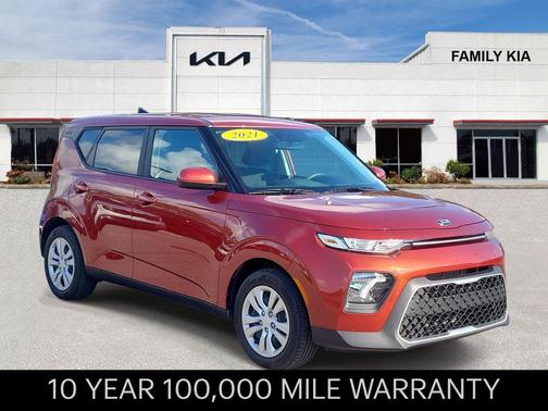 Mars Orange 2021 Kia Soul LX