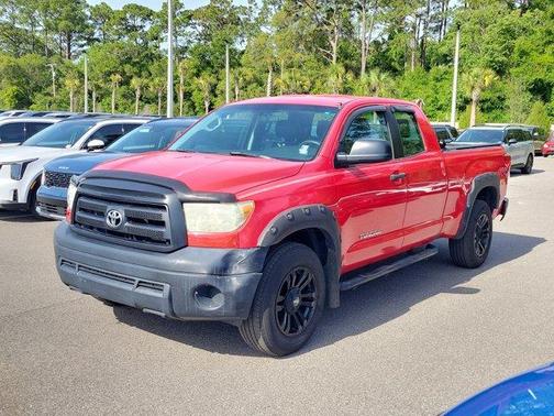 Red 2010 Toyota Tundra Grade