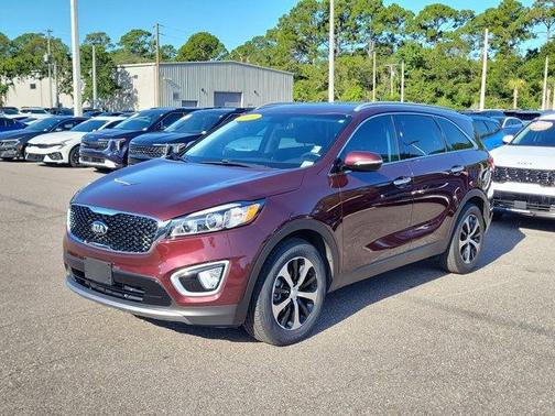 Sangria Red 2018 Kia Sorento EX