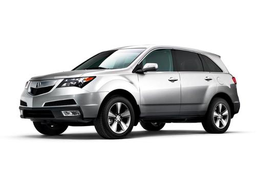Aspen White Pearl 2012 Acura MDX 3.7L Technology