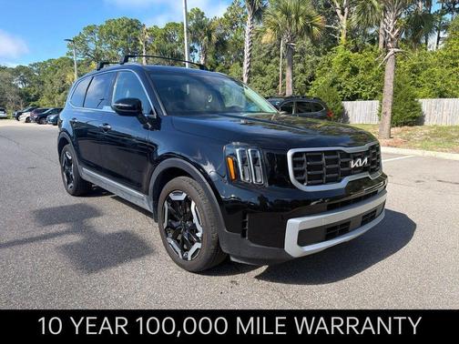 Ebony Black 2025 Kia Telluride S