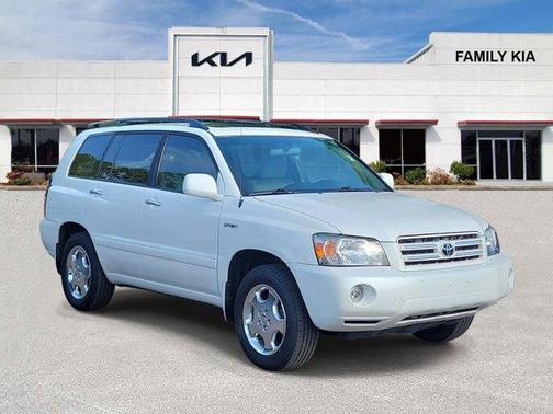 Super White 2006 Toyota Highlander Sport