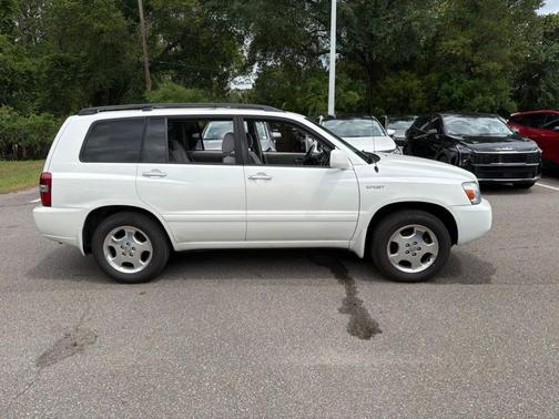 Super White 2006 Toyota Highlander Sport