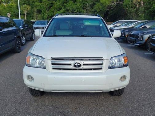 Super White 2006 Toyota Highlander Sport