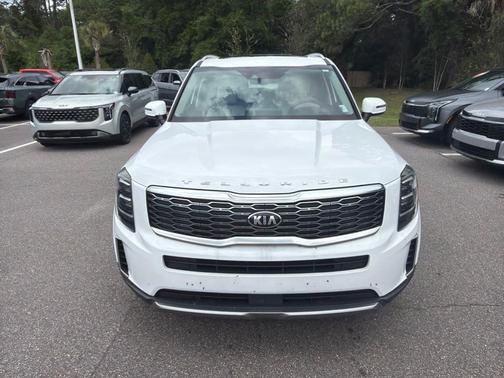 Glacial White Pearl 2021 Kia Telluride EX
