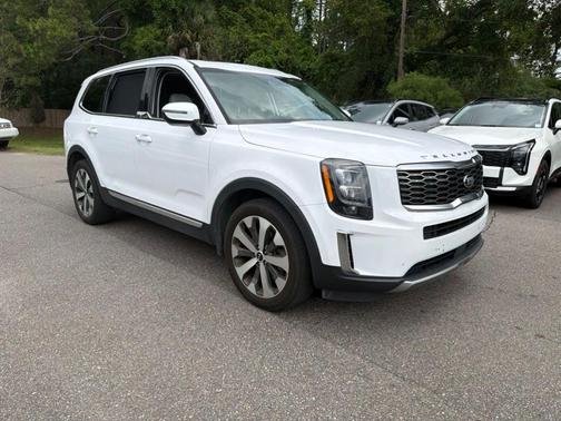 Glacial White Pearl 2021 Kia Telluride EX
