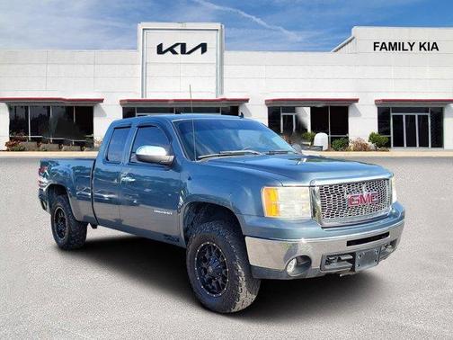 Laser Blue Metallic 2010 GMC Sierra 1500 SLE