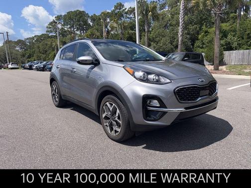 Steel Gray 2021 Kia Sportage EX