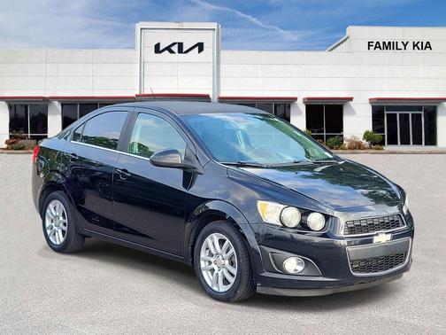 Black 2012 Chevrolet Sonic 2LT