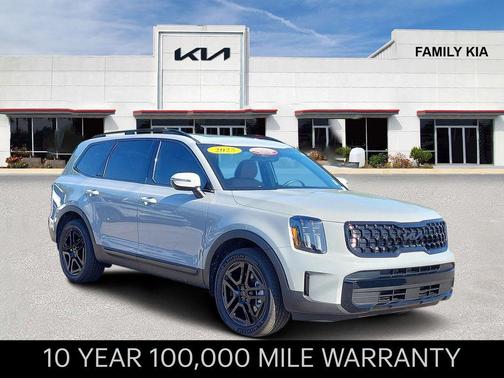 Wolf Gray 2025 Kia Telluride EX X-Line