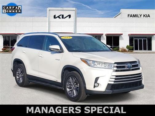 2019 Toyota Highlander Hybrid XLE