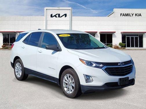 Summit White 2021 Chevrolet Equinox LS