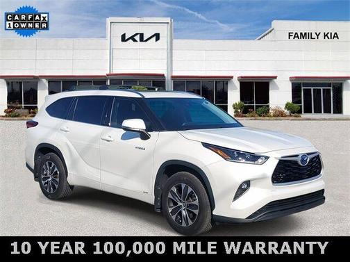 2021 Toyota Highlander Hybrid XLE
