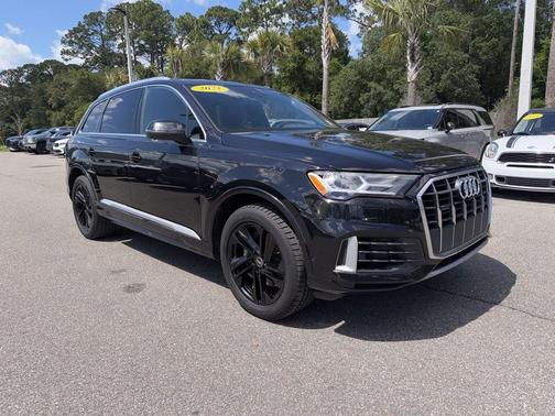 Orca Black Metallic 2021 Audi Q7 55 Premium Plus