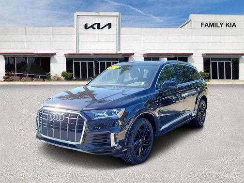 Orca Black Metallic 2021 Audi Q7 55 Premium Plus