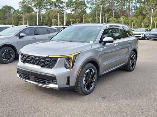 Steel Gray 2026 Kia Sorento Hybrid EX