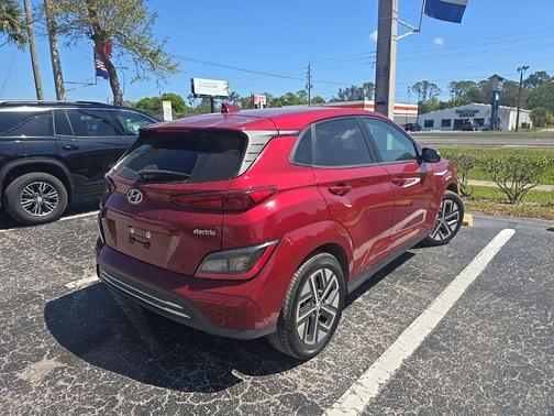 Red 2023 Hyundai KONA EV SEL