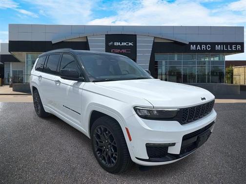 Bright White Clearcoat 2023 Jeep Grand Cherokee L Summit