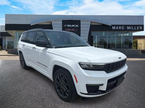 Bright White Clearcoat 2023 Jeep Grand Cherokee L Summit