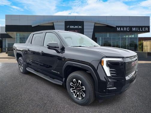 Onyx Black 2026 GMC Sierra EV Standard Range Elevation