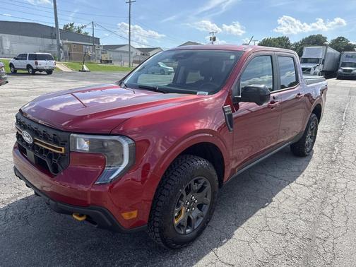 Ruby Red Metallic Tinted Clearcoat 2025 Ford Maverick Tremor