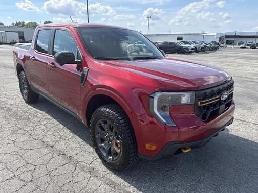 Ruby Red Metallic Tinted Clearcoat 2025 Ford Maverick Tremor