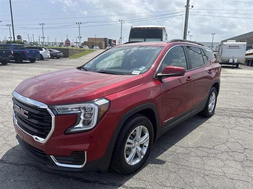Volcanic Red 2023 GMC Terrain SLE