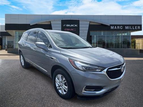 Satin Steel Metallic 2021 Buick Enclave Essence
