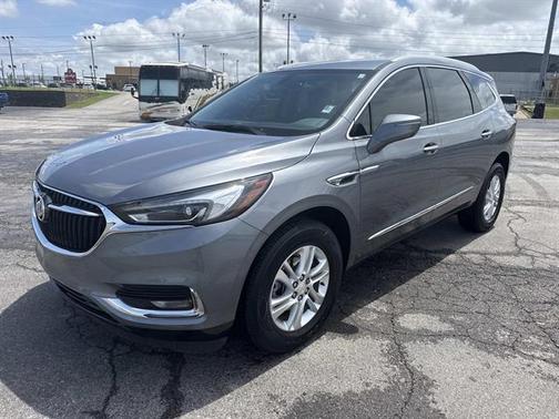 Satin Steel Metallic 2021 Buick Enclave Essence