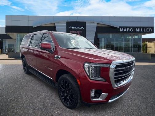 Volcanic Red 2023 GMC Yukon XL SLT