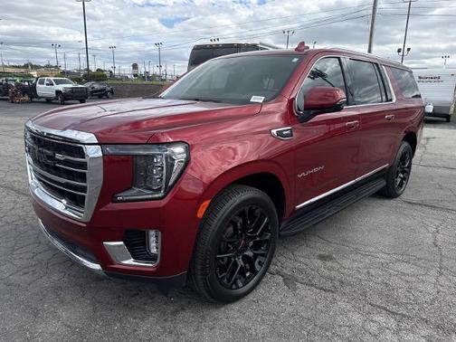 Volcanic Red 2023 GMC Yukon XL SLT