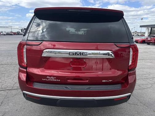 Volcanic Red 2023 GMC Yukon XL SLT