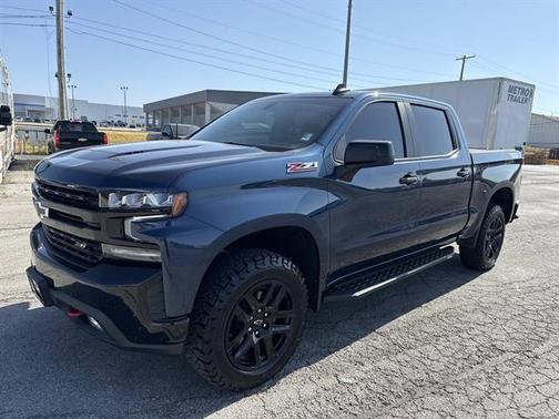 Northsky Blue Metallic 2021 Chevrolet Silverado 1500 LT Trail Boss