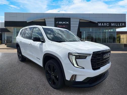 Summit White 2026 GMC Acadia Elevation