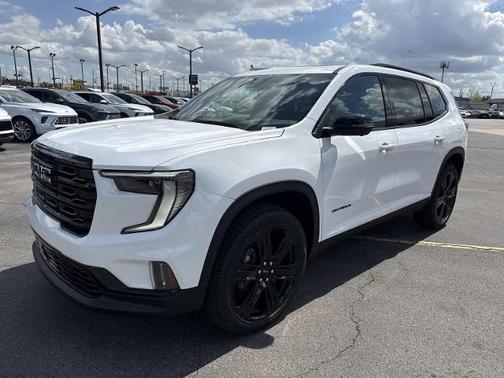 Summit White 2026 GMC Acadia Elevation