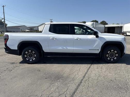 Summit White 2026 GMC Sierra EV Standard Range Elevation