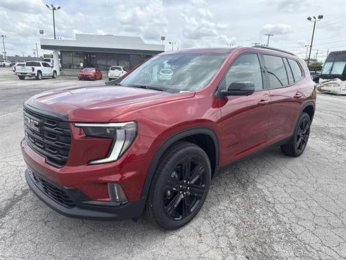 Volcanic Red 2026 GMC Acadia Elevation