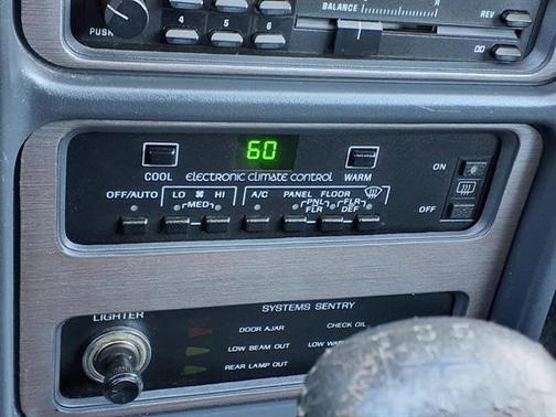 Black 1988 Ford Thunderbird Turbo