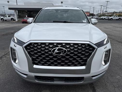 Hyper White 2021 Hyundai PALISADE Calligraphy