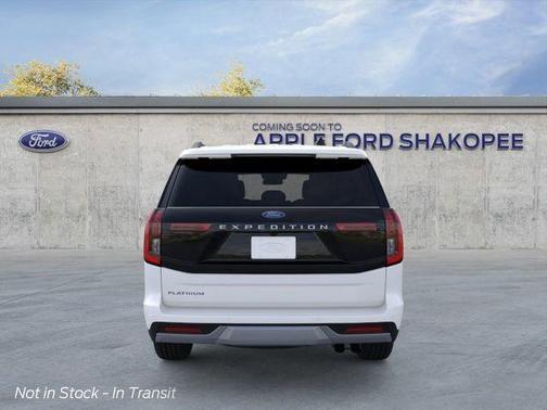 White Metallic 2026 Ford Expedition Platinum