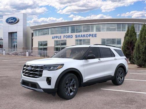 White Metallic 2026 Ford Explorer Active