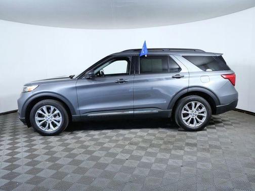Gray Metallic 2024 Ford Explorer XLT