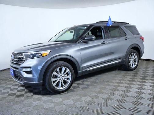 Gray Metallic 2024 Ford Explorer XLT