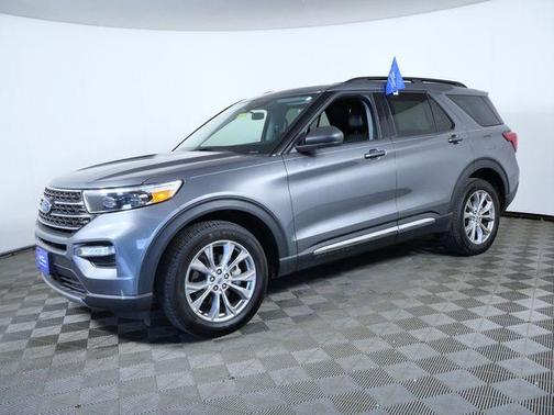 Gray Metallic 2024 Ford Explorer XLT