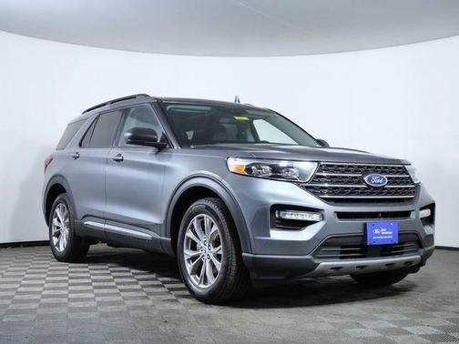 Gray Metallic 2024 Ford Explorer XLT